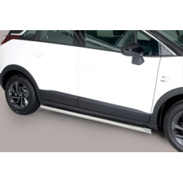 Side Steps, Misutonida 4x4 Short Sidesteps, Color Black, Opel Crossland X - EDK.ro