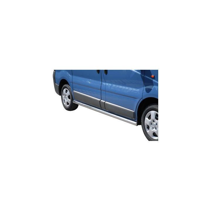 Praguri Laterale, Misutonida 4x4 Short Sidesteps, Culoare Argintiu, Opel Vivaro 2008 - 2013 - EDK.ro