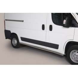 Praguri Laterale, Misutonida 4x4 Short Sidesteps, Culoare Argintiu, Peugeot Boxer 2024 - Prezent - EDK.ro
