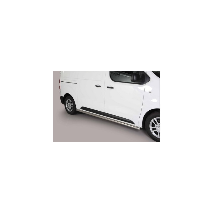 Praguri Laterale, Misutonida 4x4 Short Sidesteps, Culoare Argintiu, Peugeot Expert 2016 - Prezent - EDK.ro