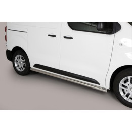 Praguri Laterale, Misutonida 4x4 Short Sidesteps, Culoare Argintiu, Peugeot Expert 2016 - Prezent - EDK.ro