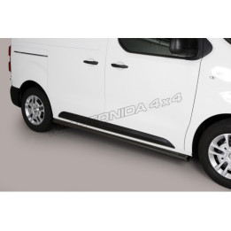 Side Steps, Misutonida 4x4 Short Sidesteps, Color Black, Peugeot Expert 2016 - Present - EDK.ro