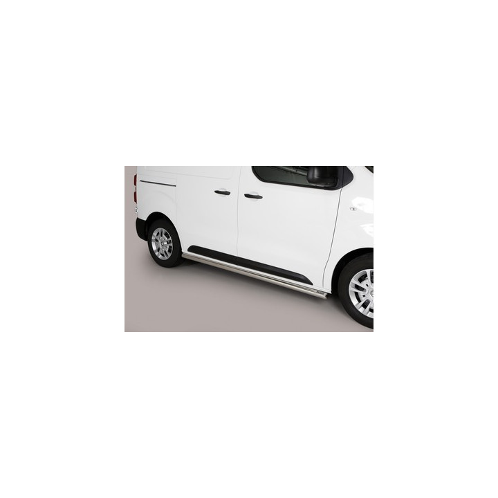 Praguri Laterale, Misutonida 4x4 Short Sidesteps, Culoare Argintiu, Peugeot Expert 2016 - 2018 - EDK.ro