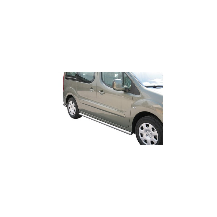 Praguri Laterale, Misutonida 4x4 Short Sidesteps, Culoare Argintiu, Peugeot Partner 2008 - 2017 - EDK.ro