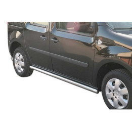 Praguri Laterale, Misutonida 4x4 Short Sidesteps, Culoare Argintiu, Renault Kangoo 2008 - 2020 - EDK.ro