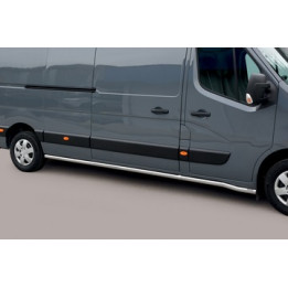 Praguri Laterale, Misutonida 4x4 Short Sidesteps, Culoare Argintiu, Renault Master 2019 - 2023 - EDK.ro