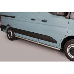 Side Steps, Misutonida 4x4 Short Sidesteps, Color Silver, Renault Master 2024 - Present - EDK.ro