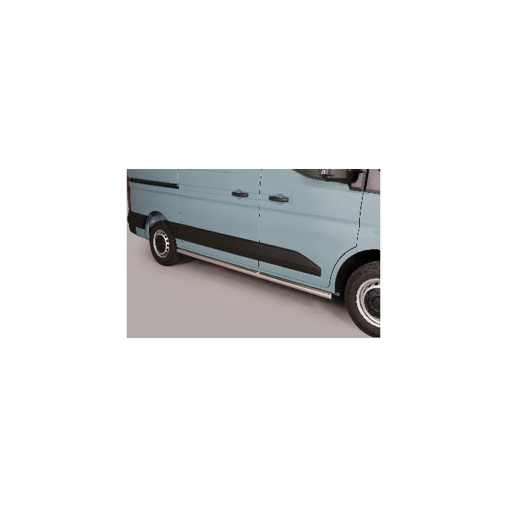 Side Steps, Misutonida 4x4 Short Sidesteps, Color Silver, Renault Master 2024 - Present - EDK.ro