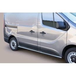 Side Steps, Misutonida 4x4 Short Sidesteps, Color Black, Renault Trafic 2014 - Present - EDK.ro