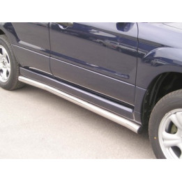 Side Steps, Misutonida 4x4 Short Sidesteps, Color Black, Subaru Forester 2006 - 2007 - EDK.ro