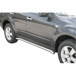 Side Steps, Misutonida 4x4 Short Sidesteps, Color Silver, Subaru Forester - EDK.ro