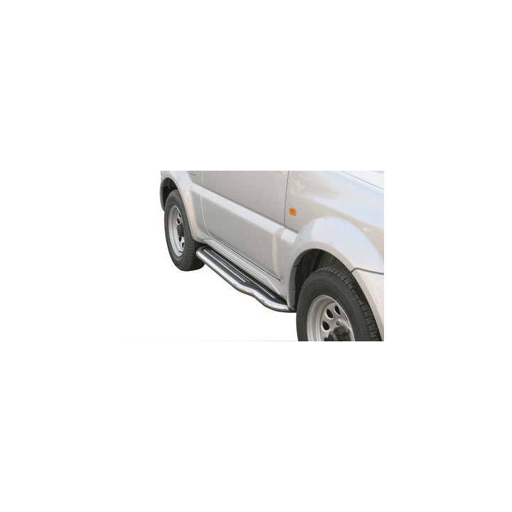 Side Steps, Misutonida 4x4 Short Sidesteps, Color Black, Suzuki Jimny - EDK.ro