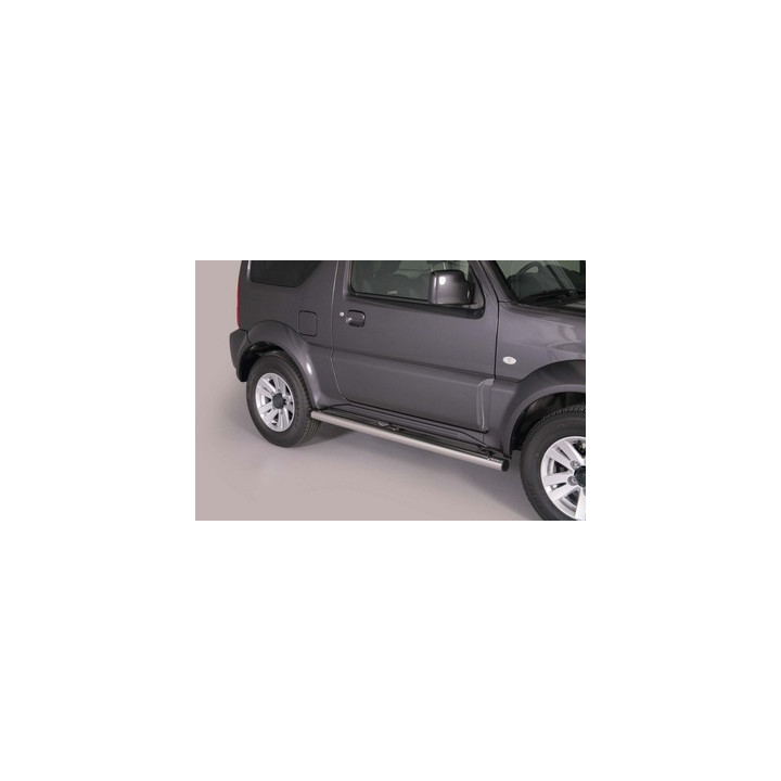 Side Steps, Misutonida 4x4 Short Sidesteps, Color Black, Suzuki Jimny - EDK.ro