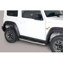 Praguri Laterale, Misutonida 4x4 Short Sidesteps, Culoare Argintiu, Suzuki Jimny - EDK.ro
