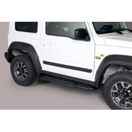Side Steps, Misutonida 4x4 Short Sidesteps, Color Black, Suzuki Jimny - EDK.ro