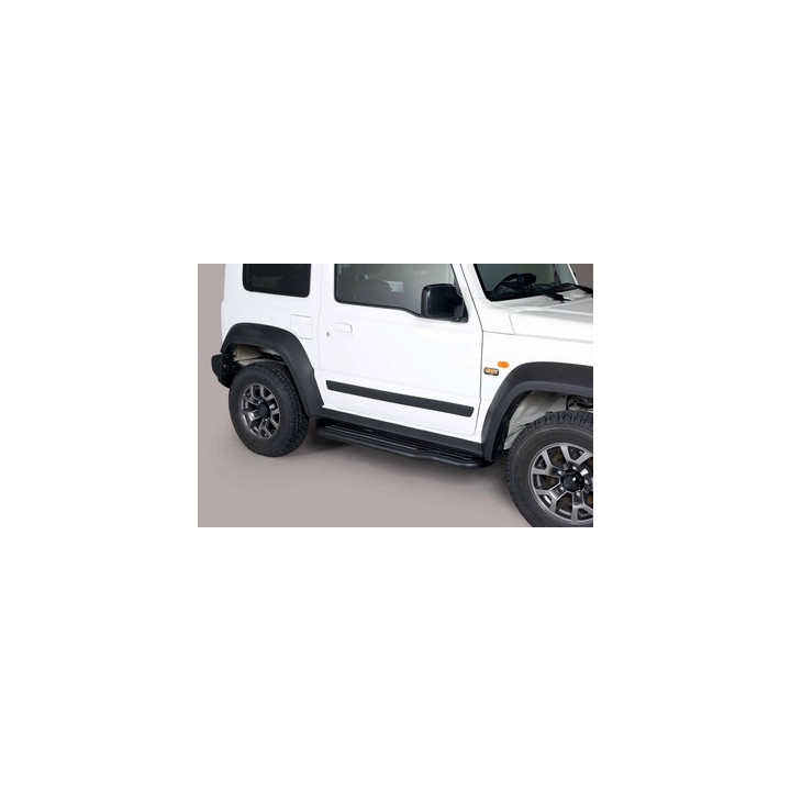 Side Steps, Misutonida 4x4 Short Sidesteps, Color Black, Suzuki Jimny - EDK.ro