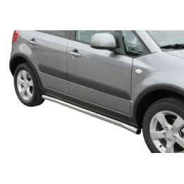 Side Steps, Misutonida 4x4 Short Sidesteps, Color Black, Suzuki SX4 - EDK.ro