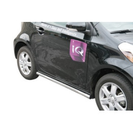 Side Steps, Misutonida 4x4 Short Sidesteps, Color Silver, Toyota IQ - EDK.ro