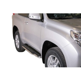 Praguri Laterale, Misutonida 4x4 Short Sidesteps, Culoare Negru, Toyota Land Cruiser 150 2009 - 2013 - EDK.ro