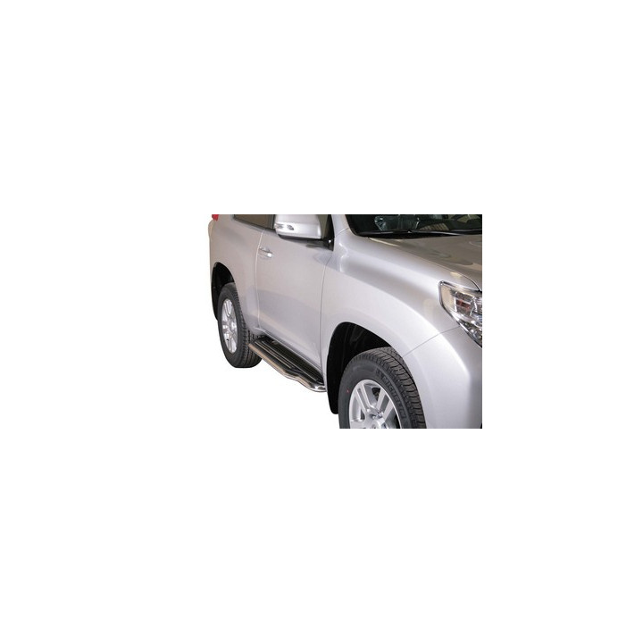 Side Steps, Misutonida 4x4 Short Sidesteps, Color Black, Toyota Land Cruiser 150 2018 - 2024 - EDK.ro