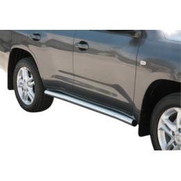Side Steps, Misutonida 4x4 Short Sidesteps, Color Silver, Toyota Land Cruiser V8 - EDK.ro