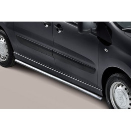 Side Steps, Misutonida 4x4 Short Sidesteps, Color Silver, Toyota ProAce 2013 - 2016 - EDK.ro