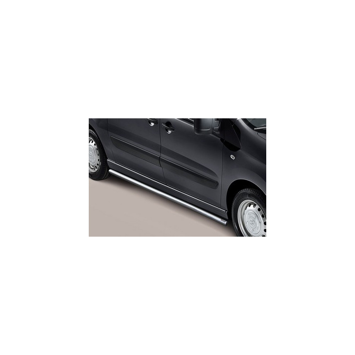 Side Steps, Misutonida 4x4 Short Sidesteps, Color Silver, Toyota ProAce 2013 - 2016 - EDK.ro