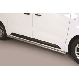 Side Steps, Misutonida 4x4 Short Sidesteps, Color Silver, Toyota ProAce 2016 - Present - EDK.ro