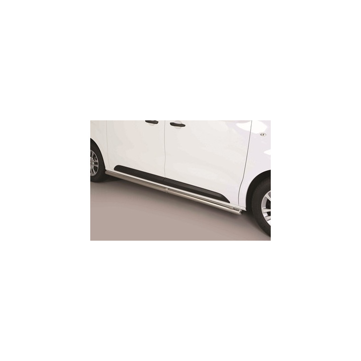 Side Steps, Misutonida 4x4 Short Sidesteps, Color Silver, Toyota ProAce 2016 - Present - EDK.ro