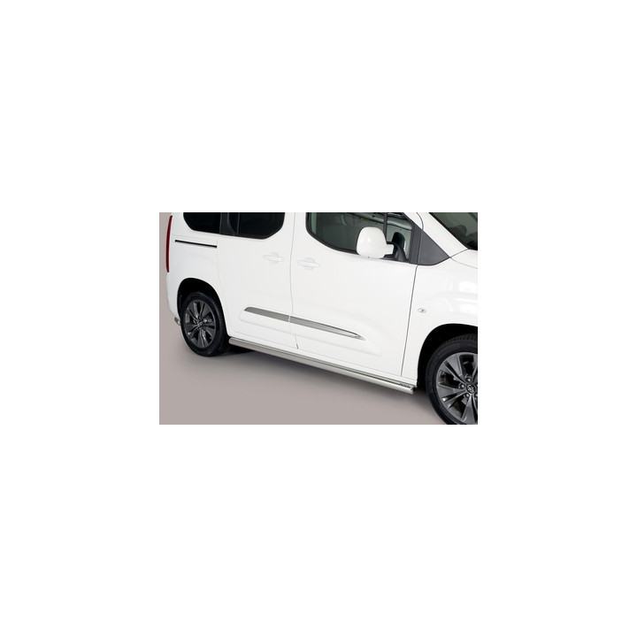 Praguri Laterale, Misutonida 4x4 Short Sidesteps, Culoare Argintiu, Toyota ProAce City Verso 2019 - Prezent - EDK.ro