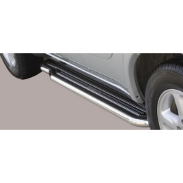 Side Steps, Misutonida 4x4 Short Sidesteps, Color Black, Toyota RAV4 2000 - 2003 - EDK.ro