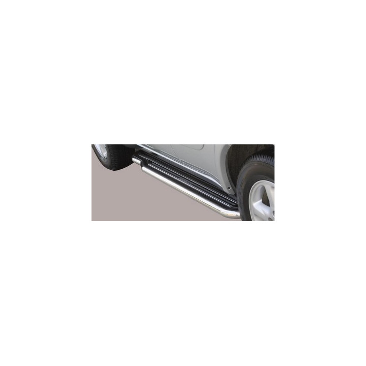 Side Steps, Misutonida 4x4 Short Sidesteps, Color Black, Toyota RAV4 2000 - 2003 - EDK.ro