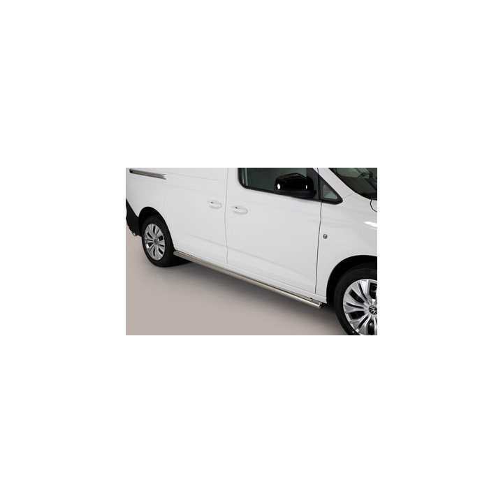 Praguri Laterale, Misutonida 4x4 Short Sidesteps, Culoare Argintiu, Volkswagen Caddy 2021 - Prezent - EDK.ro