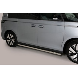Side Steps, Misutonida 4x4 Short Sidesteps, Color Silver, Volkswagen ID. Buzz 2023 - Present - EDK.ro