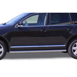 Side Steps, Misutonida 4x4 Short Sidesteps, Color Silver, Volkswagen Touareg - EDK.ro
