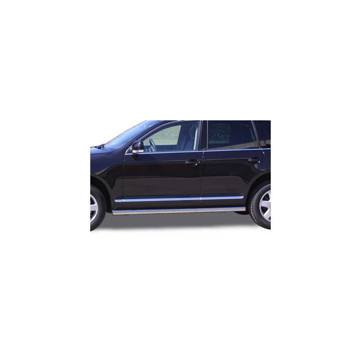 Praguri Laterale, Misutonida 4x4 Short Sidesteps, Culoare Negru, Volkswagen Touareg 2002 - 2009 - EDK.ro