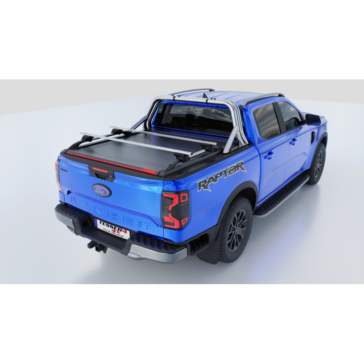 Închidere de Benă Tip Rulou Manual, Tessera 4x4 Roll+, Ford Ranger Raptor Cabină Dublă 2023 - Prezent - EDK.ro