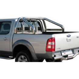 Rollbar Inox, Misutonida 4x4 Mark, Culoare Negru, Ford Ranger 2007 - 2009 - EDK.ro