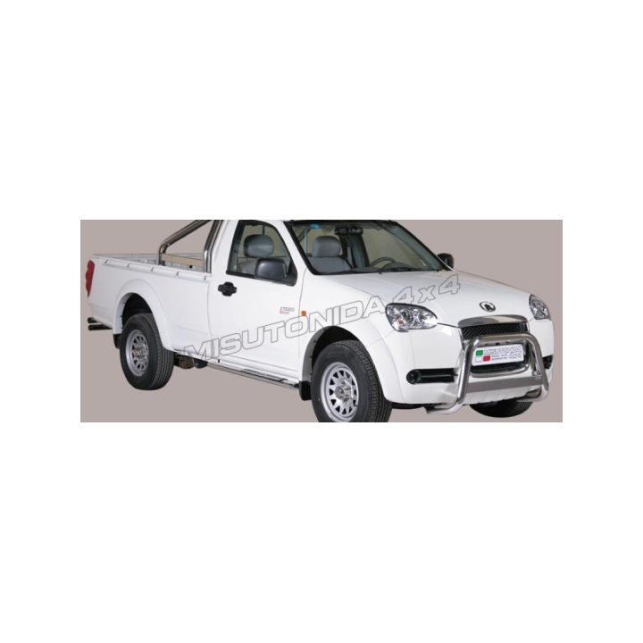 Stainless Steel Rollbar, Misutonida 4x4 Mark, Silver Color, Great Wall Wingle 2010 - 2011 - EDK.ro