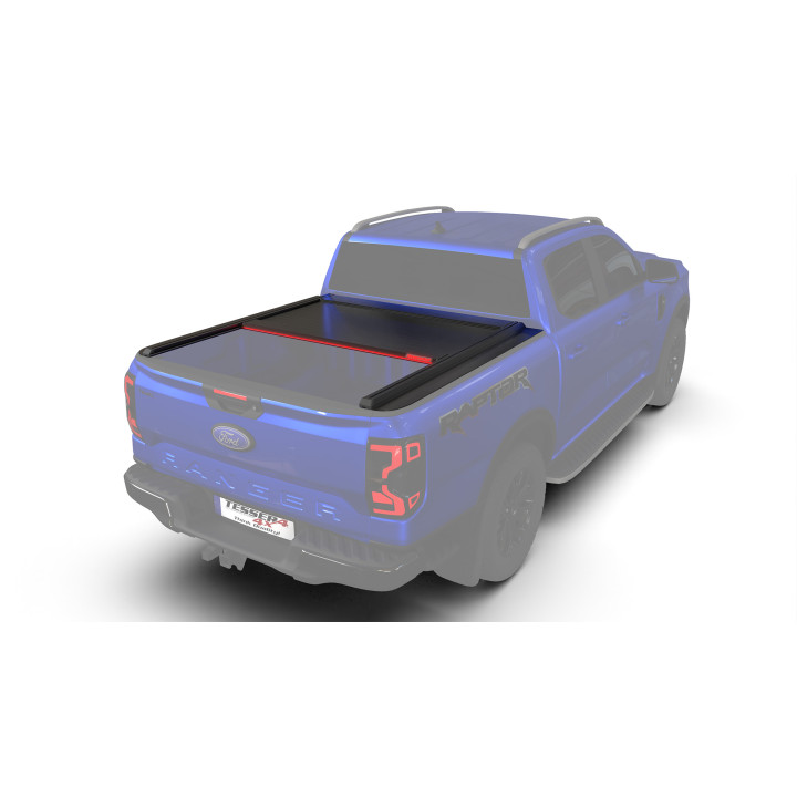 Manual Roll Top Tonneau Bed Cover, Tessera 4x4 Roll+, Ford Ranger Raptor Double Cab 2023 - Present - EDK.ro