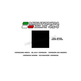 Stainless Steel Rollbar, Misutonida 4x4 Mark, Black Color, Isuzu D-Max 2020 - 2023 - EDK.ro