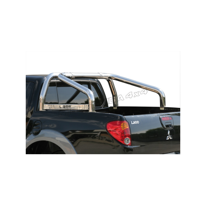 Rollbar Inox, Misutonida 4x4 Mark, Culoare Argintiu, Mitsubishi L200 2006 - 2009 - EDK.ro