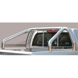 Rollbar Inox, Misutonida 4x4 Mark, Culoare Argintiu, Nissan Navara 2002 - 2005 - EDK.ro