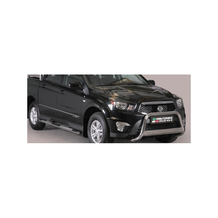 Rollbar Inox, Misutonida 4x4 Mark, Culoare Argintiu, SsangYong Actyon Sports - EDK.ro