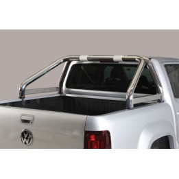 Rollbar Inox, Misutonida 4x4 Mark, Culoare Argintiu, Volkswagen Amarok 2010 - 2022 - EDK.ro