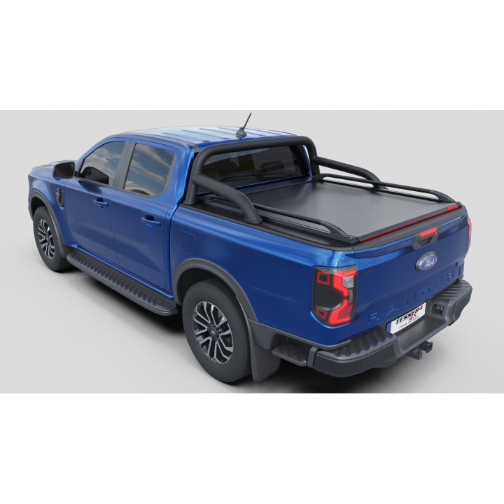 Închidere de Benă Tip Rulou Manual, Tessera 4x4 Roll+, Ford Ranger XLT Cabină Dublă 2023 - Prezent - EDK.ro