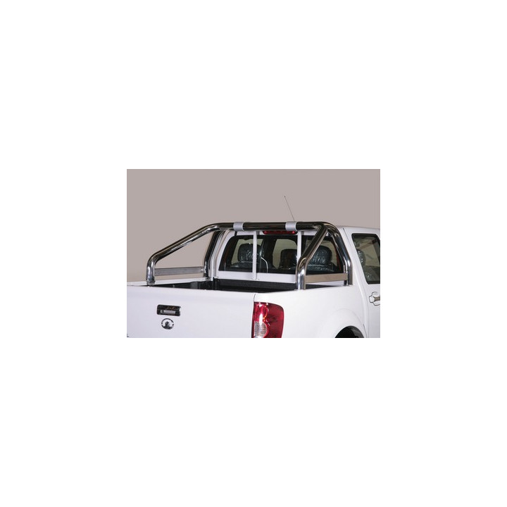 Stainless Steel Rollbar, Misutonida 4x4 Tonneau 2 Pipes, Black Color, Great Wall Steed 2011 - Present - EDK.ro