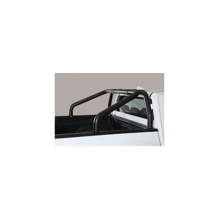 Stainless Steel Rollbar, Misutonida 4x4 Tonneau 2 Pipes, Isuzu D-Max 2012 - 2019 - EDK.ro