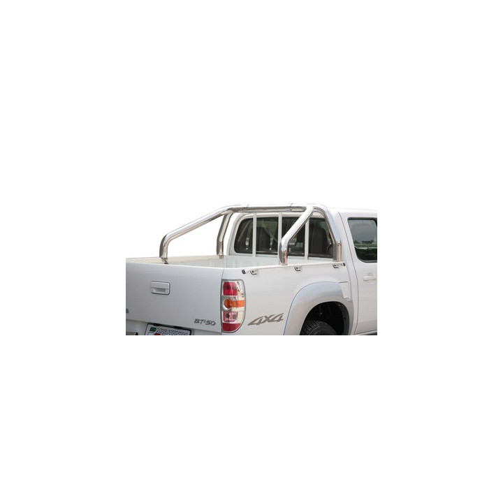 Rollbar Inox, Misutonida 4x4 Tonneau 2 Pipes, Culoare Negru, Mazda BT-50 - EDK.ro
