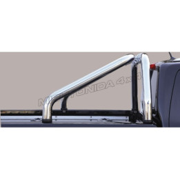 Rollbar Inox, Misutonida 4x4 Tonneau 2 Pipes, Culoare Argintiu, Mercedes-Benz X-Class - EDK.ro